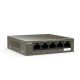 5. Switch PoE Tenda TEG1105P-4-63W (5x 10/100/1000Mbps)