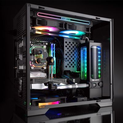 8. RAIJINTEK PAEAN Mini Mini Tower Czarny