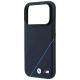 6. Etui BMW M Tire Track Blue Line MagSafe na iPhone 18 Pro / 17 Pro - granatowe