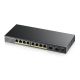 8. Switch Zyxel GS1100-10HP 10p PoE (PoE+: 8) 130W Unmanaged Gigabit