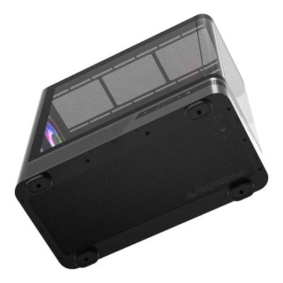 14. MODECOM OBUDOWA VOLCANO AQ 100 ARGB MIDI CZARNA