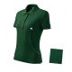 Koszulka polo damska Cotton (dark green)