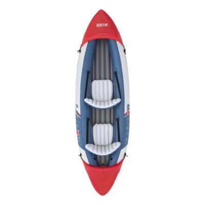 13. Bestway 65077 / 25 kajak sportowy 1 os. Wielobarwny Kopolimer akrylonitrylo-butadieno-styrenowy (ABS), Aluminium, Polipropylen (PP), Polichlorek winylu (PVC) Nadmuchiwany kajak