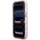 5. Etui Karl Lagerfeld IML Big Signature Resin Metal Frame na iPhone 18 Pro Max / 17 Pro Max - różowe