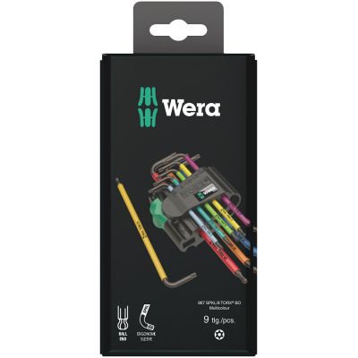 6. Klucz zestaw Torx WERA 9-częściowy