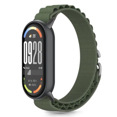 Pasek Tech-Protect Nylon Pro na Xiaomi Smart Band 8 / 9 / 10 / NFC - zielony