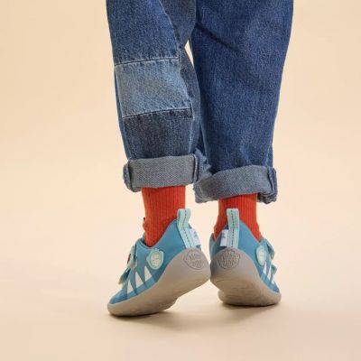 3. Buty Affenzahn Halbschuh Baumwolle Lucky Shark Jr 00391-30211