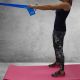 7. GUMA FITNESS PROFIT LONG MEDIUM 200x15x0,45cm niebieska  DK 2227