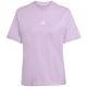2. Koszulka damska adidas Essentials 3-Stripes Cotton jasnofioletowa JX7619