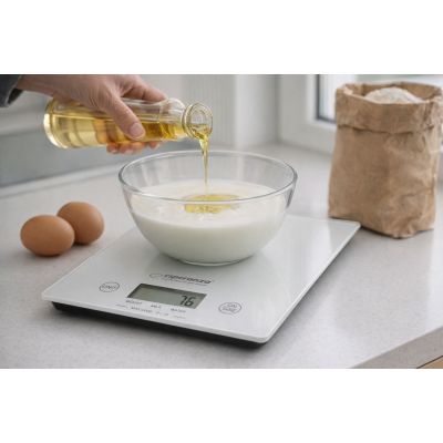 7. Waga kuchenna Esperanza Lemon EKS002W (kolor biały)