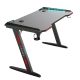 5. Biurko gamingowe Raptor GT100 120x60cm RGB czarne