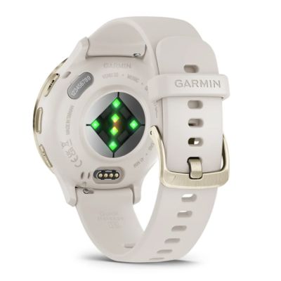 7. Garmin Venu 3S 3,05 cm (1.2") AMOLED 41 mm Cyfrowy 390 x 390 px Ekran dotykowy Złoto, Kość słoniowa Wi-Fi GPS