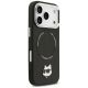 4. Etui Karl Lagerfeld Choupette Pin MagSafe do iPhone 17 Pro - czarne