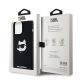 8. Etui Karl Lagerfeld Silicone Choupette Head MagSafe na iPhone 15 Pro - czarne
