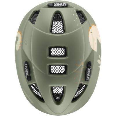 10. Kask rowerowy dziecięcy UVEX Kid 2 CC 46-52 cm, sage green
