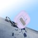 7. Etui Tech-Protect Slim Hook na AirPods 4 - fioletowe