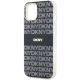 6. Etui DKNY IML Mono & Stripe MagSafe na iPhone 15 / 14 / 13 - czarne