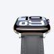 5. Skórzany pasek AMAZINGTHING Class Band do Apple Watch 45 / 46 / 49 mm - szary