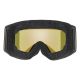 3. Uvex Skibrille provoqe FM gogle do sportów zimowych Czarny Mężczyźni Niebieski Soczewka sferyczna