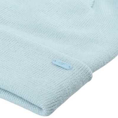 4. Czapka 4F U622 jasnoniebieska 4FWAW25ACAPU622 34S