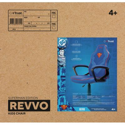 6. Fotel gamingowy Trust GXT703SM REVVO KIDS SUPERMAN