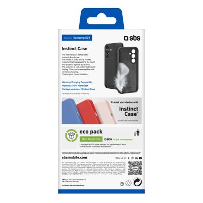 3. Etui SBS Instinct na Samsung Galaxy S25 - czarne
