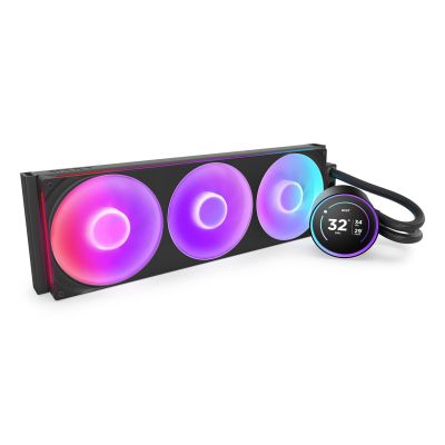 2. NZXT Kraken Elite 420 RGB Procesor Chłodnica cieczy all-in-one 14 cm Czarny 1 szt.