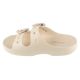 2. Crocs Saturday Enamel Buckle Sandal W 212867-2MC Beżowe 36/37