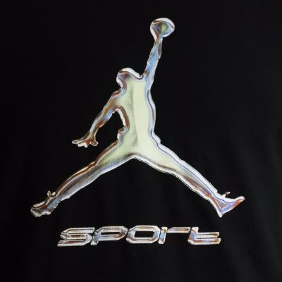 6. Koszulka męska Air Jordan Sport Men's Dri-FIT T-Shirt Czarna - HQ7984-010