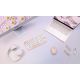 9. Mysz bezprzewodowa ASUS MD101 Fragrance Mouse Wireless /Bluetooth Iridescent White