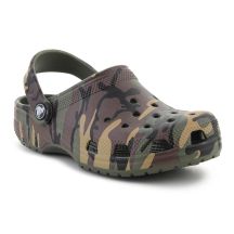 CROCS CLASSIC CAMOUFLAGE CLOG K ARMY GREEN/MULTI 211879-3TC