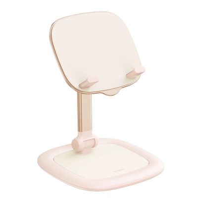 2. Regulowany stojak na tablet/telefon Baseus Seashell Series - różowy