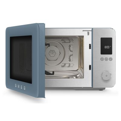 2. Smeg MOC02SBMEU kuchenka mikrofalowa Niebieski Kuchenka mikrofalowa kombinowana Blat 27 l 900 W