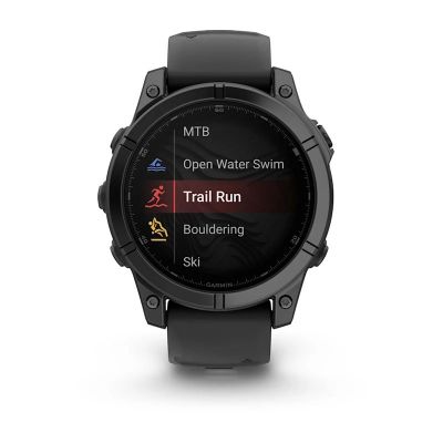 7. Zegarek Garmin Fenix E stainless Steel 010-03025-01