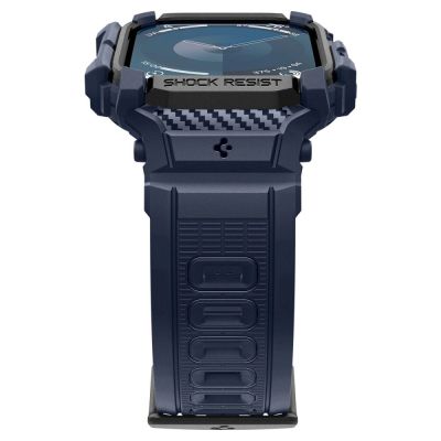 5. Pasek Spigen Rugged Armor "Pro" do Apple Watch 46 mm - niebieski