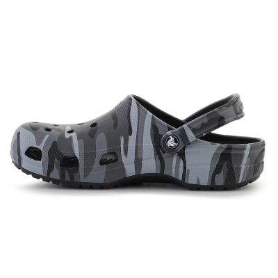 5. CROCS CLASSIC CAMOUFLAGE CLOG BLACK/SLATE GREY 211936-0DD