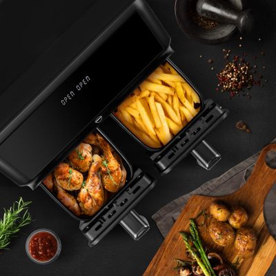 5. ELDOM FRYTKOWNICA BEZTŁUSZCZOWA FR210 DUALCRISP 8L