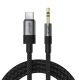 Kabel Acefast J11 USB-C do mini jack 3.5mm 1m - czarny