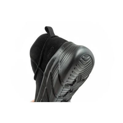 7. Skechers buty zimowe damskie botki za kostkę ocieplane skórzane