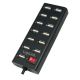 2. LogiLink UA0126 huby i koncentratory USB 2.0 480 Mbit/s Czarny