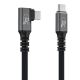4. Kabel kątowy Wozinsky WPS1-UY41S USB-C USB4 40Gb/s 240W 1,5m 4K - czarny
