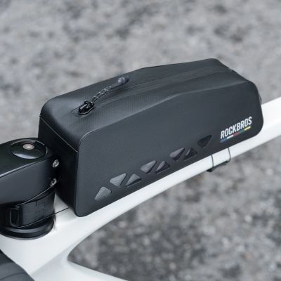3. Torba rowerowa Rockbros ROAD TO SKY AS-142 na ramę wodoodporna 1L - czarna