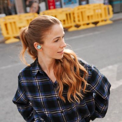 7. Słuchawki douszne Teufel REAL BLUE TWS 3 True-Wireless Bluetooth mgliste zielone - Słuchawki - 20 KHz