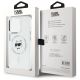 8. Etui Karl Lagerfeld IML Metal Choupette Head MagSafe na iPhone 15 Pro Max - białe