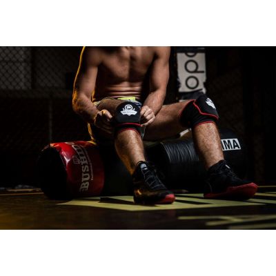 3. Ochraniacze - Elastyczne Ściągacze na kolana z warstwą amortyzujacą ARP-2109 S