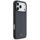 4. Etui Mercedes Leather Laurel Leaves Stripes MagSafe na iPhone 17 Pro Max - niebieskie