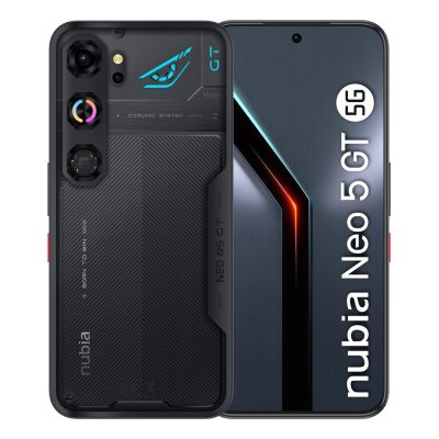 ZTE Nubia NBNEO5GTGBLK smartfon 17,3 cm (6.8") Hybrid Dual SIM Android 16.0 5G USB Type-C 12 GB 256 GB 6210 mAh Czarny