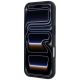 5. Etui BMW Kevlar Metal Logo MagSafe na iPhone 18 Pro / 17 Pro - grafitowe