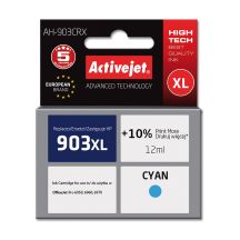 Activejet AH-903CRX Tusz (zamiennik HP 903XL T6M03AE; Premium; 12 ml; niebieski)