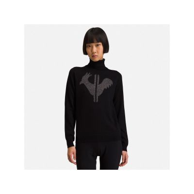 3. Sweter ROSSIGNOL W Classic Roll Neck czarny